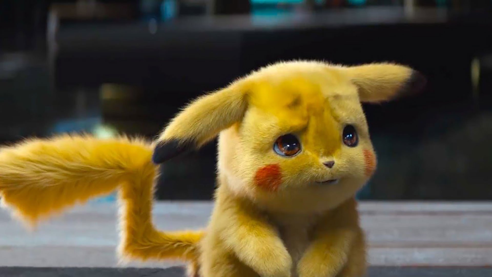 Frowning Detective Pikachu