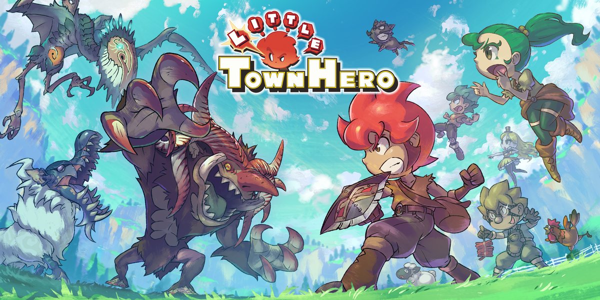 Little Town Hero Switch Review - Logo
