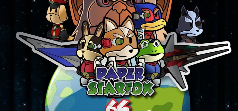 Paper Star Fox 64 Logo
