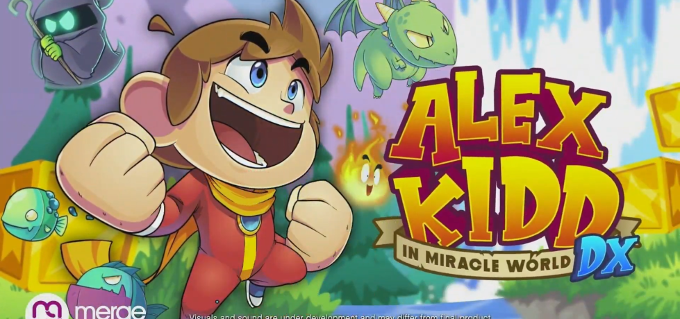 Alex Kidd in Miracle World DX Logo