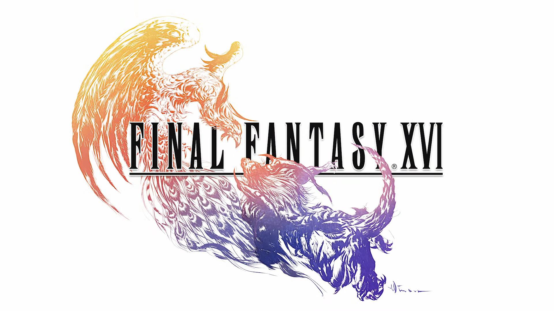 Final Fantasy XVI Logo, Final Fantasy 16 Logo