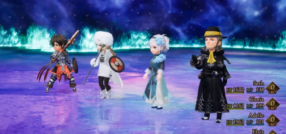 Bravely Default 2 Switch Gameplay
