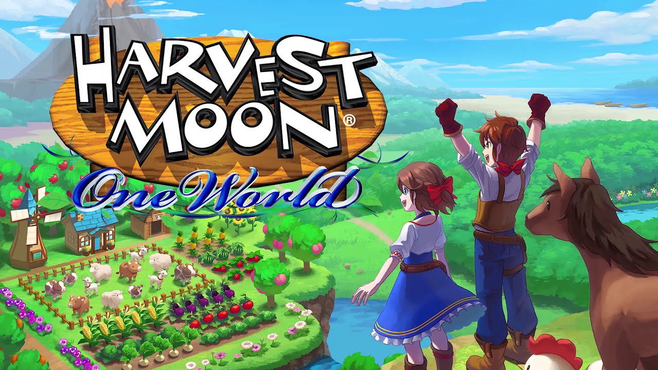 Harvest Moon: One World Logo Switch