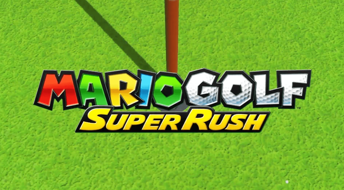 Mario Golf Super Rush Logo